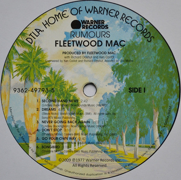 Fleetwood Mac : Rumours (LP, Album, RE)