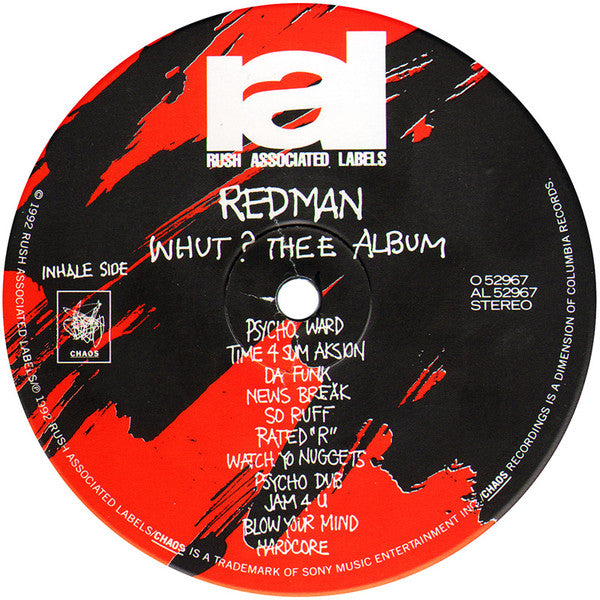 Redman : Whut? Thee Album (LP, Album)