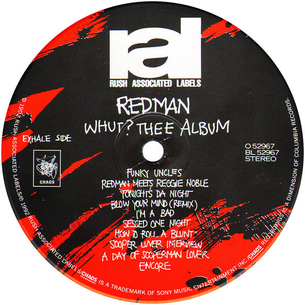 Redman : Whut? Thee Album (LP, Album)