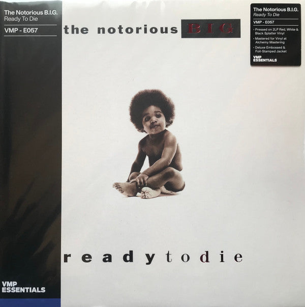 Notorious B.I.G. : Ready To Die (LP, Red + LP, Whi + Album, Club, RE, RP)