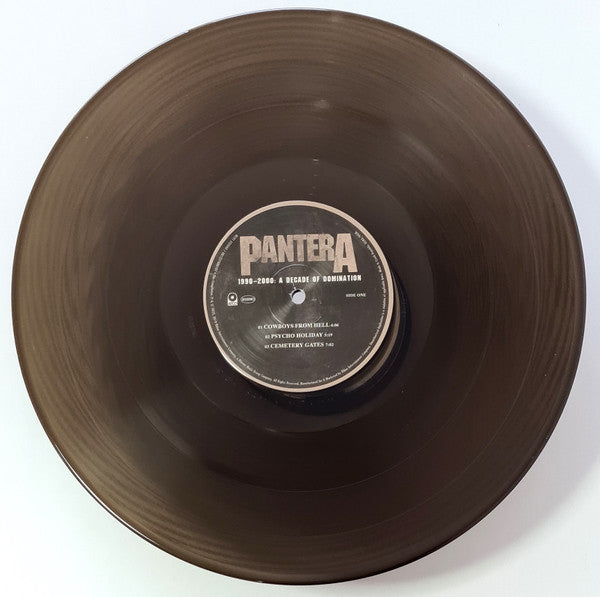 Pantera : 1990-2000: A Decade Of Domination (LP, RE, Bla + LP, S/Sided, Etch, RE, Bla + Comp, L)