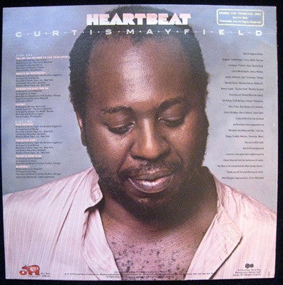 Curtis Mayfield : Heartbeat (LP, Album, Promo)