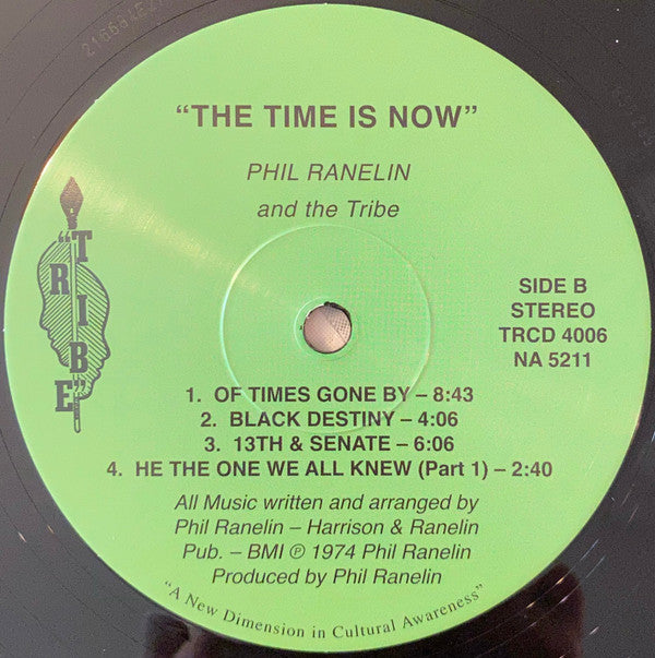 Phil Ranelin : The Time Is Now! (LP, Album, RE)