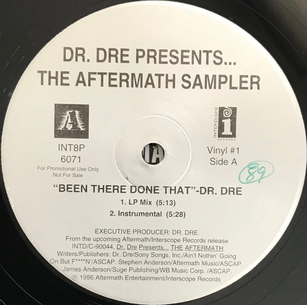 Dr. Dre : Presents...The Limited Edition Aftermath Sampler (2x12", Promo, Smplr)