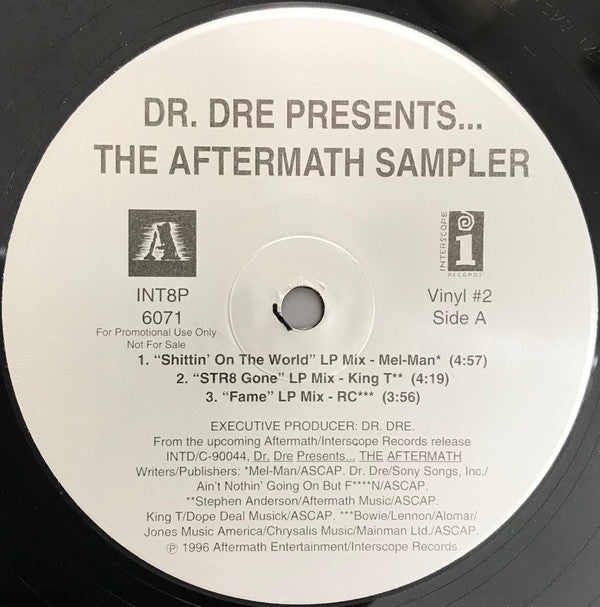 Dr. Dre : Presents...The Limited Edition Aftermath Sampler (2x12", Promo, Smplr)