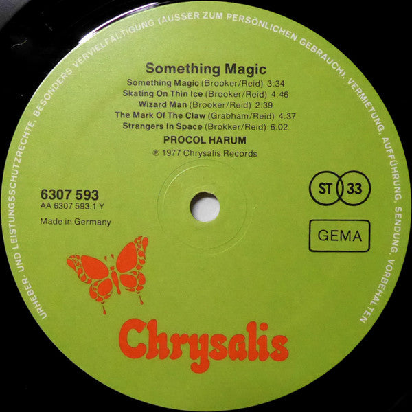 Procol Harum : Something Magic (LP, Album, Gat)