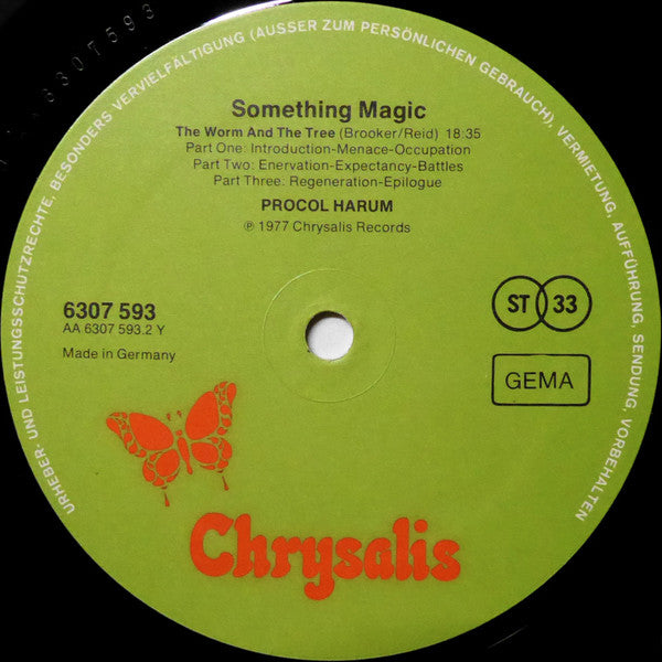 Procol Harum : Something Magic (LP, Album, Gat)