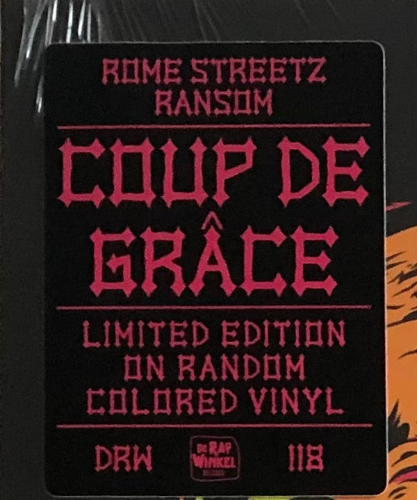 Rome Streetz x Ransom (5) : Coup De Grâce (LP, Album, Ltd, Num, Rob)