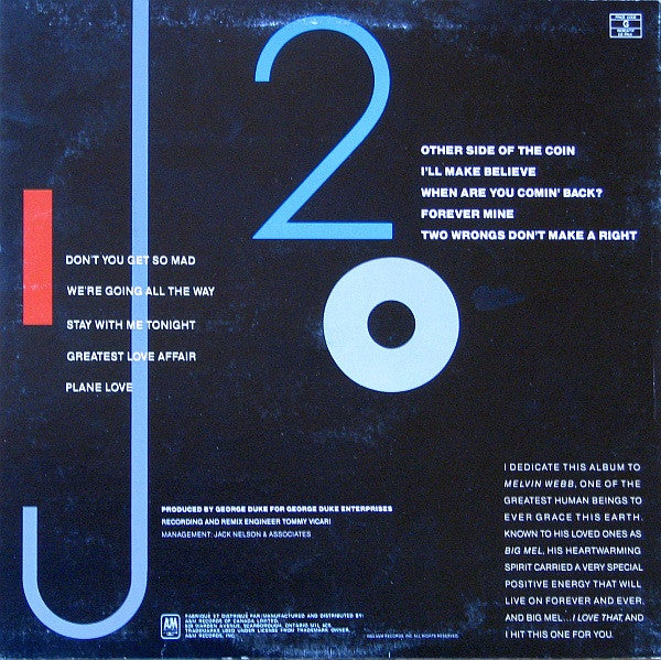 Jeffrey Osborne : Stay With Me Tonight (LP, Album)