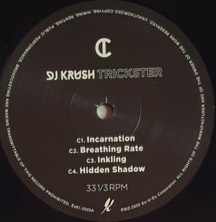 DJ Krush : Trickster (2xLP, Album, Ltd)