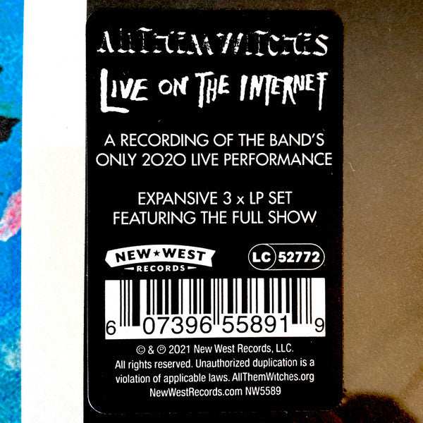 All Them Witches : Live On The Internet (3xLP)