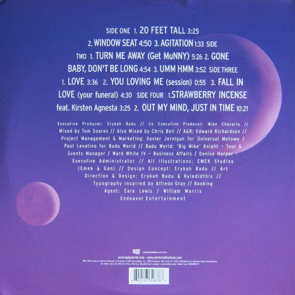 Erykah Badu : New Amerykah Part Two: Return Of The Ankh (2xLP, Album, Gat)