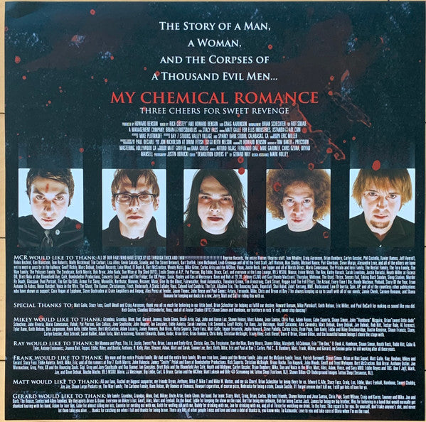My Chemical Romance : Three Cheers For Sweet Revenge (LP, Album, RE)