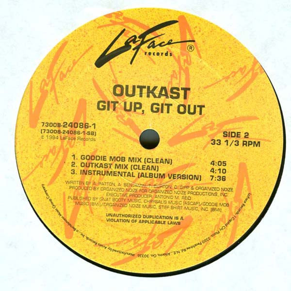 OutKast : Git Up, Git Out (12")