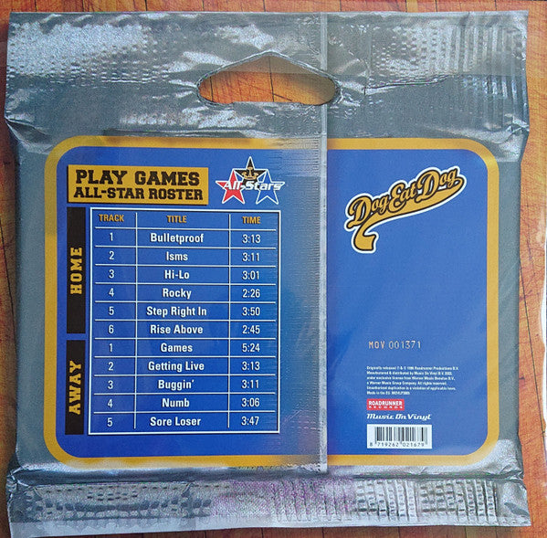 Dog Eat Dog : Play Games (LP, Album, Ltd, Num, RE, Sil)