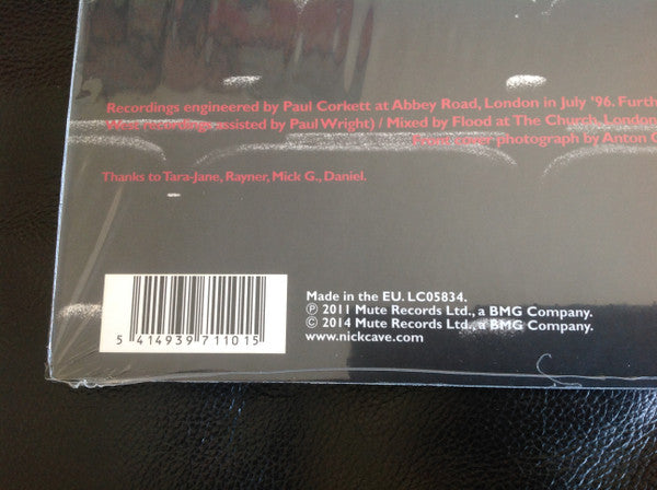 Nick Cave & The Bad Seeds : The Boatman's Call (LP, Album, RE, 180)