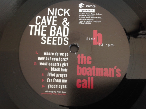 Nick Cave & The Bad Seeds : The Boatman's Call (LP, Album, RE, 180)