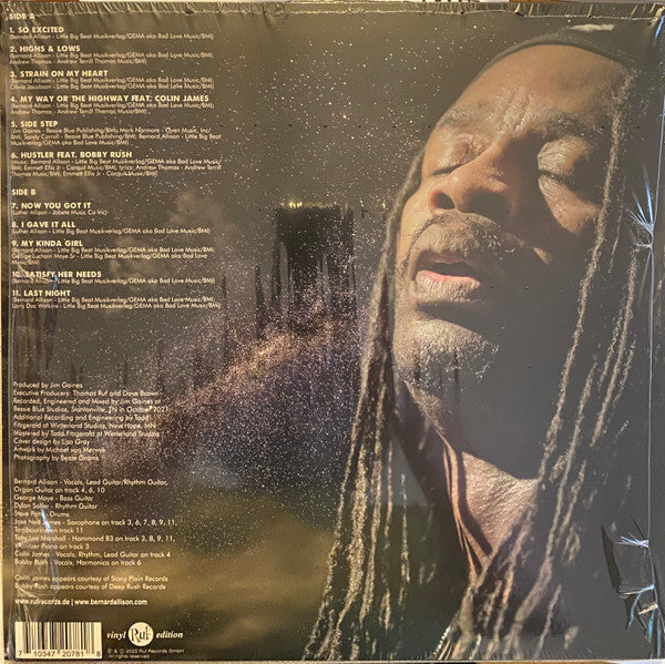 Bernard Allison : Highs & Lows (LP, Album, 180)