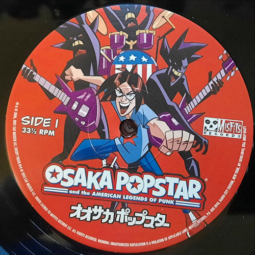 Osaka Popstar : Osaka Popstar And The American Legends Of Punk (LP, Ltd, S/Edition, 180)