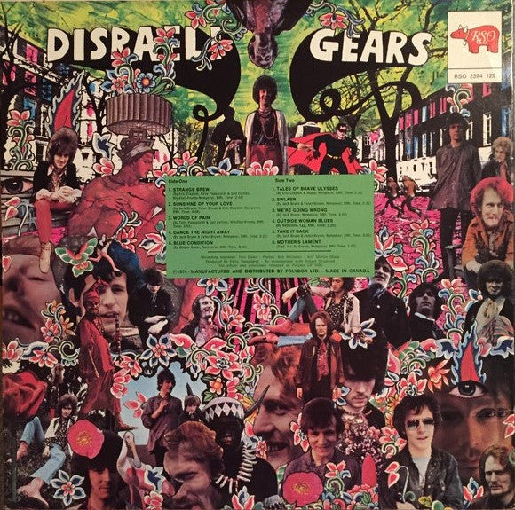 Cream (2) : Disraeli Gears (LP, Album, RE)