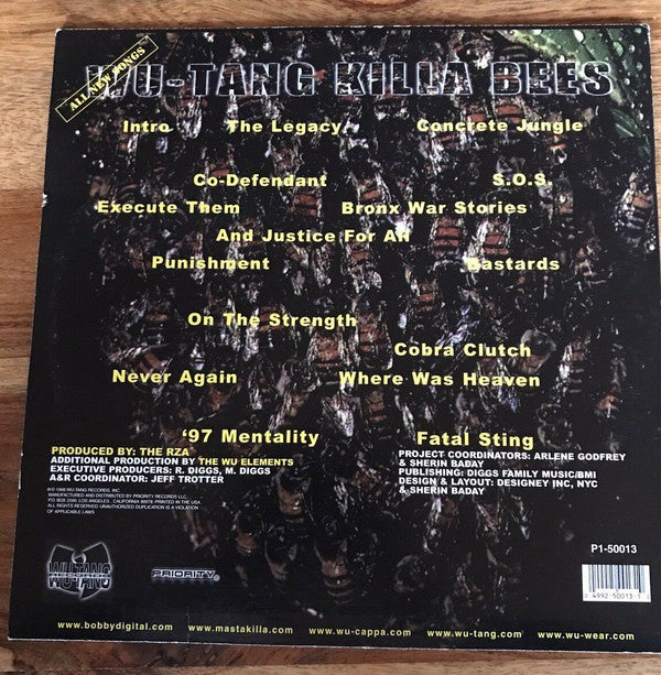 RZA Presents Wu-Tang Killa Bees : The Swarm (Volume 1) (2xLP, Album)