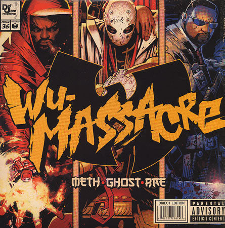 Meth* • Ghost* • Rae* : Wu-Massacre (LP, Album)