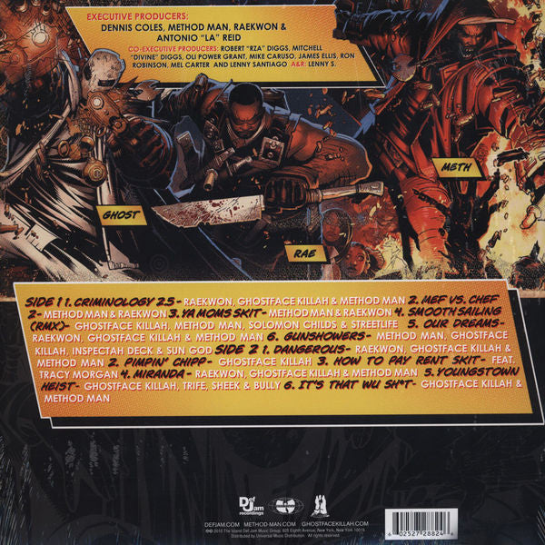 Method Man • Ghostface Killah • Raekwon : Wu-Massacre (LP, Album)