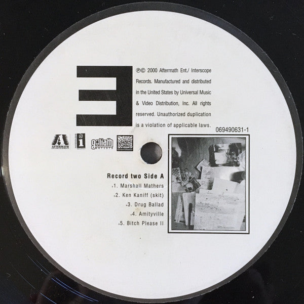 Eminem : The Marshall Mathers LP (2xLP, Album)