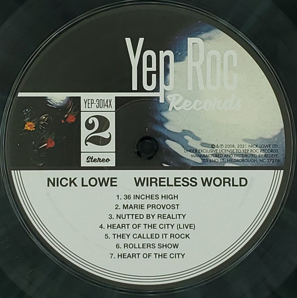 Nick Lowe : Wireless World (LP, Album, Ltd, Gre)