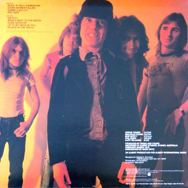 AC/DC : Powerage (LP, Album, Ltd, Red)