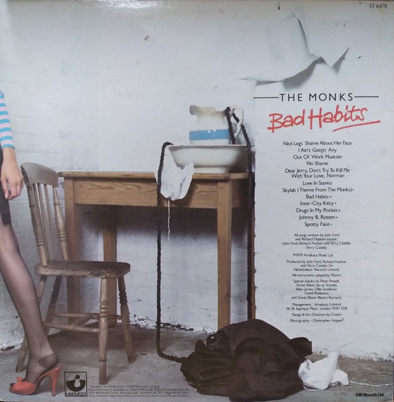 The Monks (4) : Bad Habits (LP, Album)