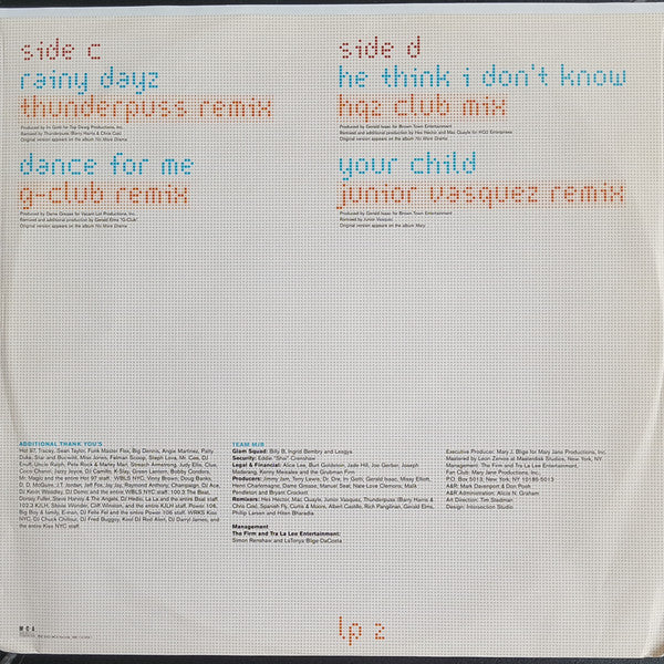 Mary J. Blige : Dance For Me (2xLP, Comp)