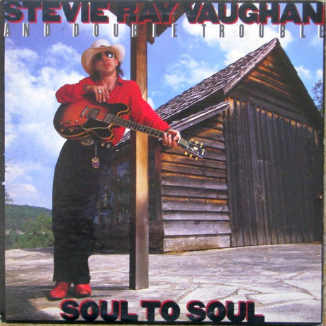 Stevie Ray Vaughan & Double Trouble : Soul To Soul (LP, Album)