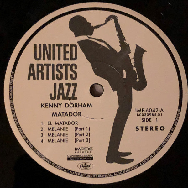 Kenny Dorham : Matador (LP, Album, Ltd, Num, RE)