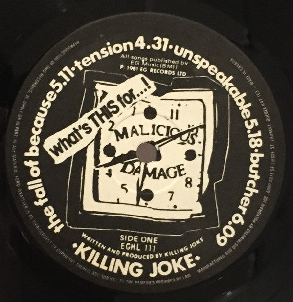 Killing Joke : What's This For...! (LP, Album)
