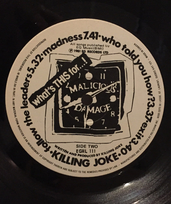 Killing Joke : What's This For...! (LP, Album)