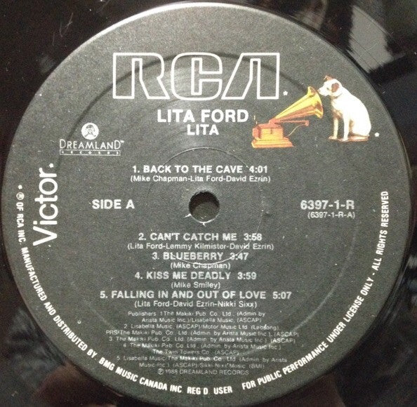 Lita Ford : Lita (LP, Album)