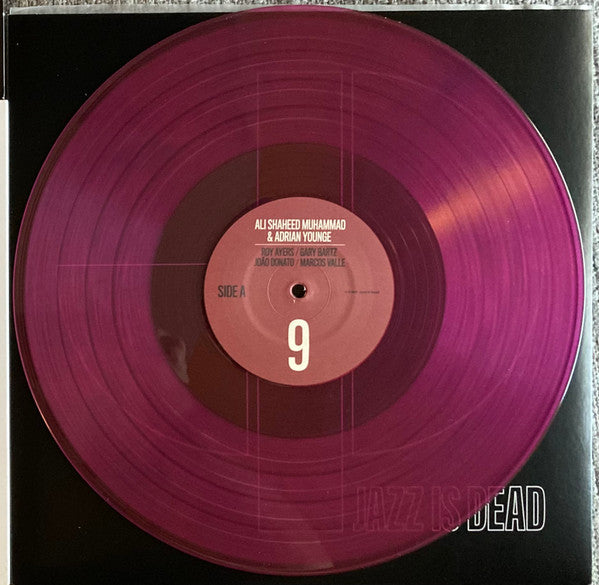 Adrian Younge & Ali Shaheed Muhammad : Jazz Is Dead 9 (Instrumentals) (2xLP, Album, Ltd, Num, Dar)