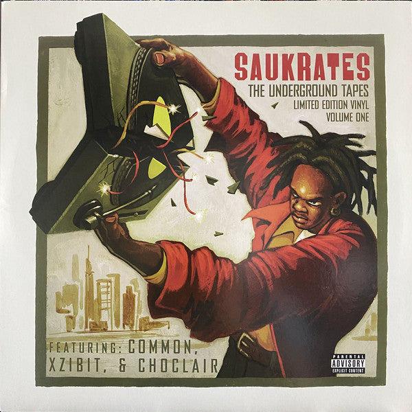 Saukrates : The Underground Tapes Vol. 1 (12", EP, Ltd)