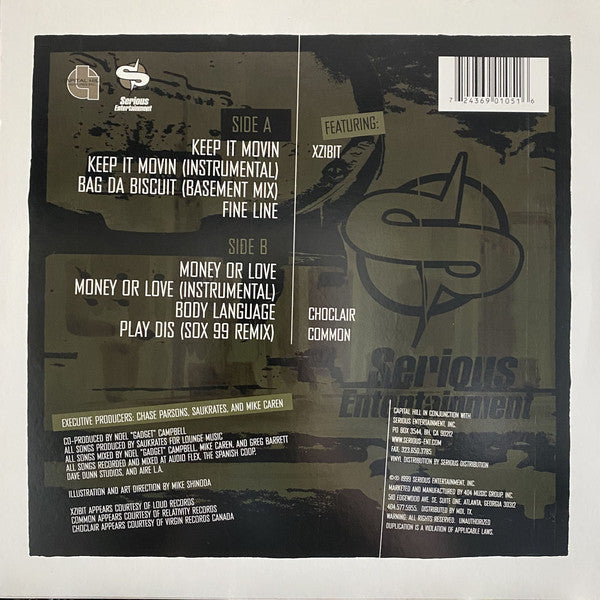 Saukrates : The Underground Tapes Vol. 1 (12", EP, Ltd)