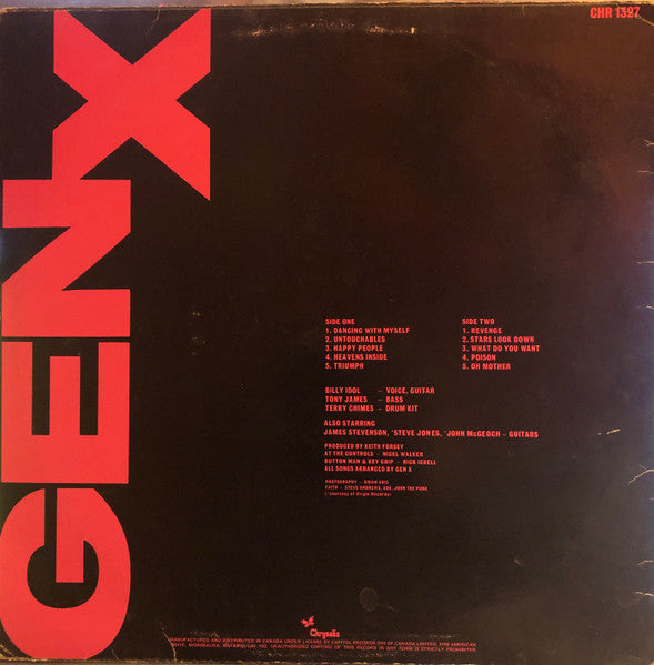 Generation X (4) : Kiss Me Deadly (LP, Album)