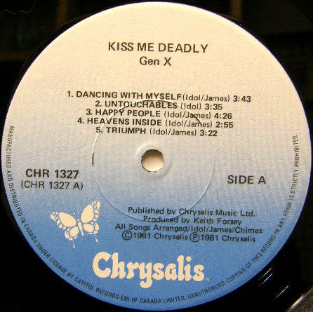 Generation X (4) : Kiss Me Deadly (LP, Album)