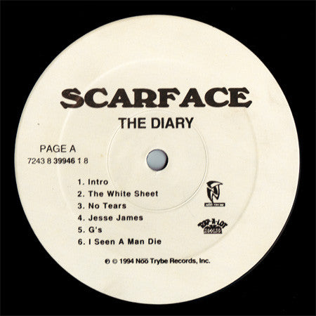 Scarface (3) : The Diary (LP, Album)