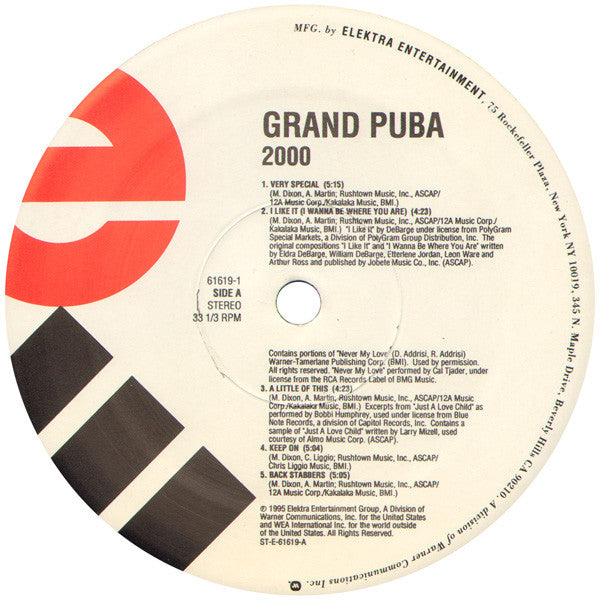 Grand Puba : 2000 (LP, Album)