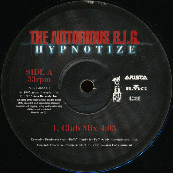 Notorious B.I.G. : Hypnotize (12")