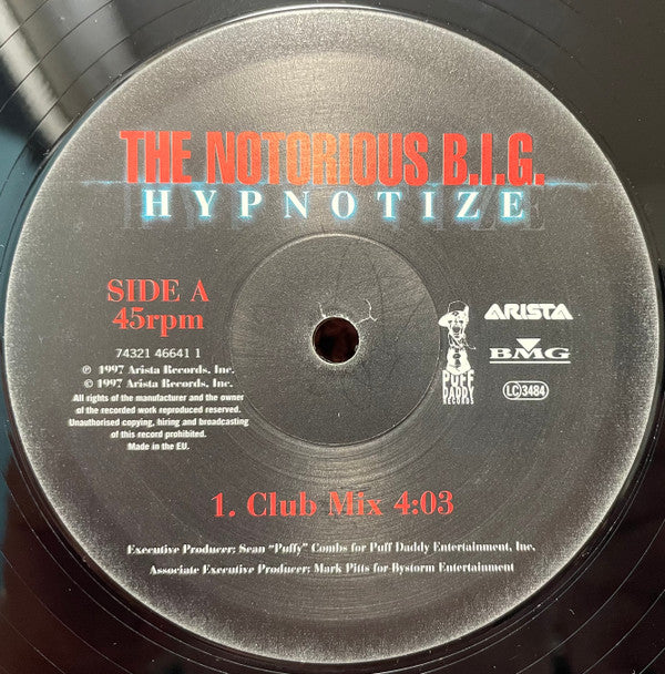 Notorious B.I.G. : Hypnotize (12")