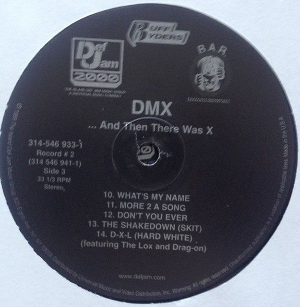 DMX : ...And Then There Was X (2xLP, Album)