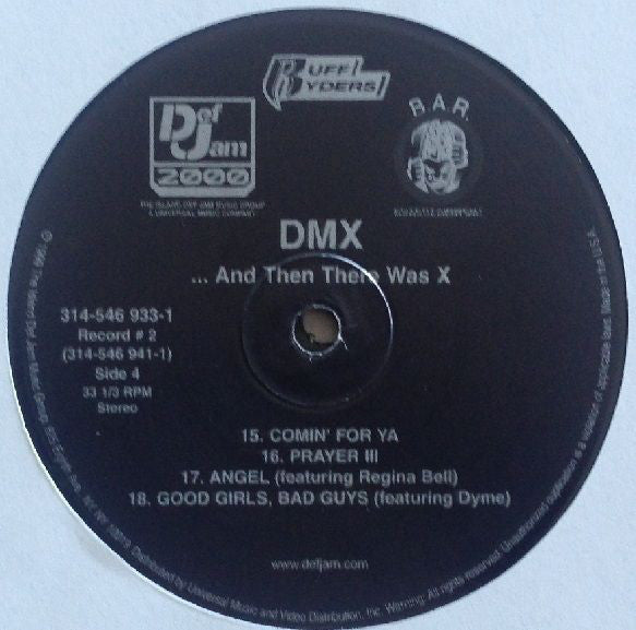 DMX : ...And Then There Was X (2xLP, Album)