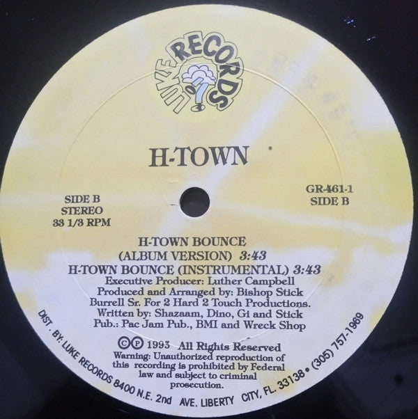H-Town : Knockin' Da Boots (12")