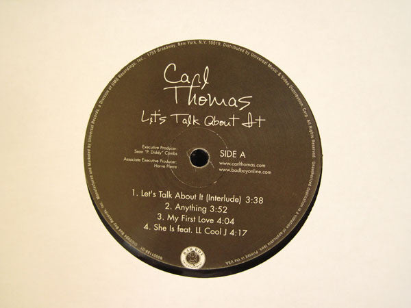 Carl Thomas : Let's Talk About It (2xLP, Album)